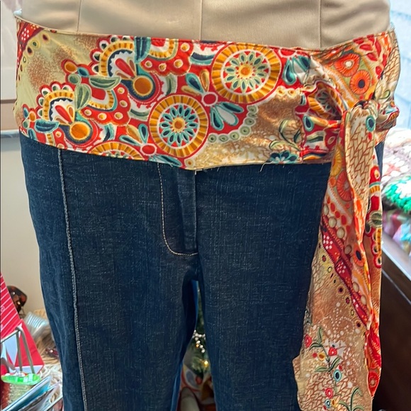 Vintage Bohemian Stretch Denim Low Rise. - Picture 2 of 12